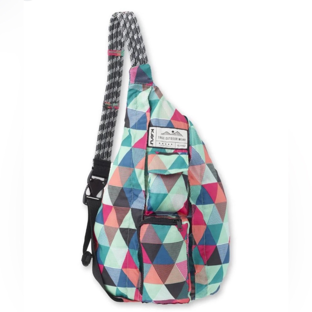 KAVU - beach party rope sling pack- gently used!